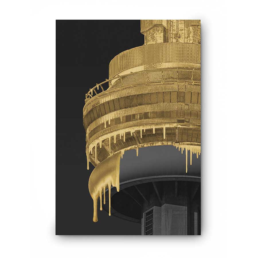 CN Tower - Gold Drip (Close)