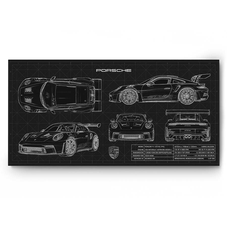 Blueprint - 911 GT3RS